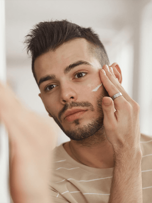 dry skin on face male