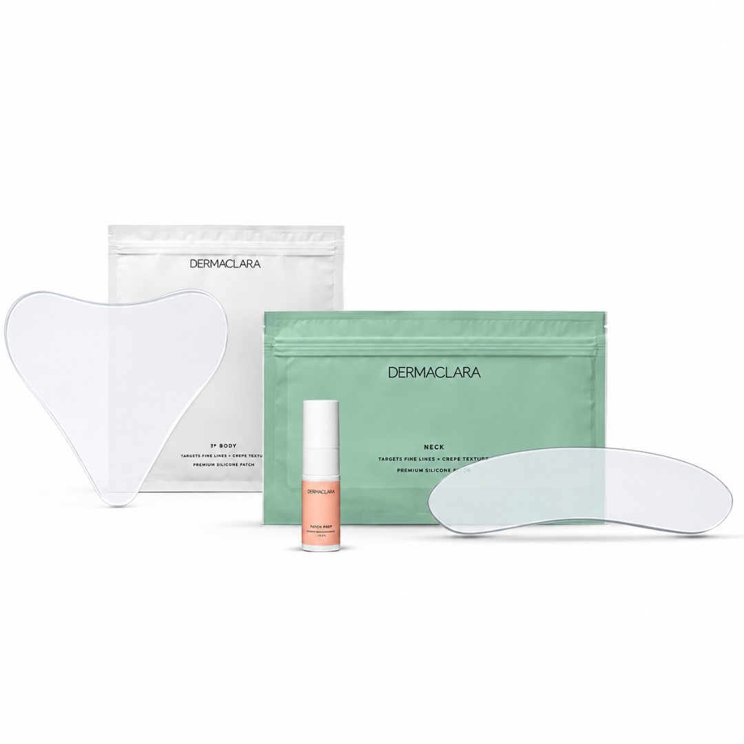 Dermaclara silicone neck and décolleté occlusion patch