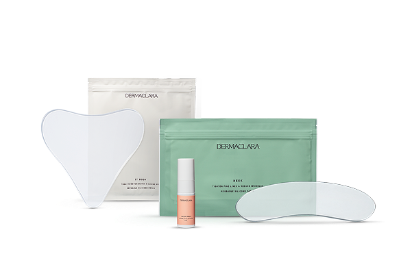 For neck firming and chest contour