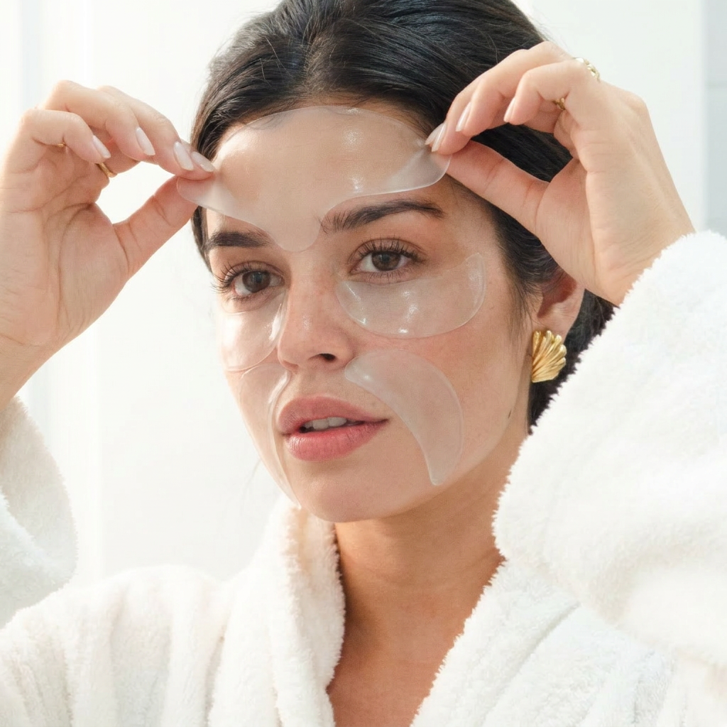Wear for at least 20 minutes. For a more intensive treatment, leave the patches on longer as comfortable. Gently peel each patch away from the skin when finished.