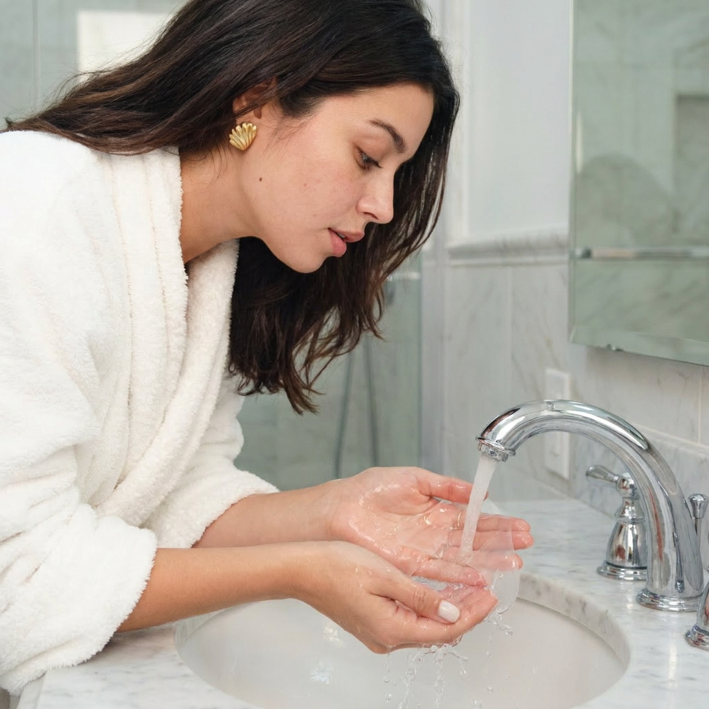 Apply Occlusion Patch® Prep to the adhesive side, gently massage, and rinse with warm water. Allow the patches to air-dry completely, then place them adhesive-side down on the backing card and store them inside the resealable pouch.